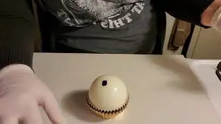 Slushy the Snowman Hot cocoa bomb
