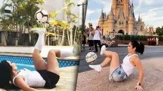 Amazing Girls Freestyle Football Skills Compliation!!! Freestyle Football F&eacute;minin.