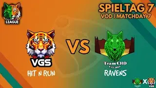 Offseason League | VGS Hit n Run vs CHD Ravens & CHD Wolves vs VGS FlameFalcons | VGS-Esports