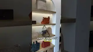 Designer bag heaven ✨