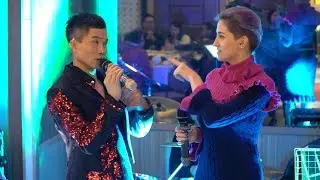 Henry & 曾曾 合唱 紅塵情歌，那裏的天空不下雨，愛的初體驗，熱情的沙漠，sha la la (Henry歐志明 歌迷元旦聯歡會2019/01/01)