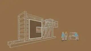 Parcours d'essais d'une fa&ccedil;ade au CSTB