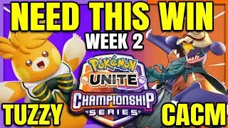 BOTH TEAMS NEED THIS WIN Tuzzy vs Cacm - UCS LATAM | Pokemon Unite