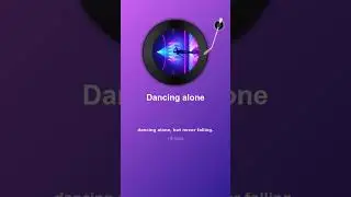 Dancing alone