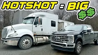 OILFIELD HOTSHOT in the BIG RIG - WAY MORE MONEY!