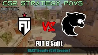 FUT B Split - Anubis G1R22 | FUT | BLAST Bounty 2026 Season 1 #cs2 #counterstrike2