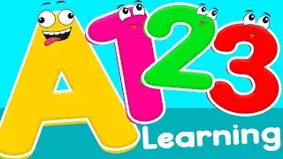 The BEST Way to Teach Kids ABC, 123, Colors, Shapes | Nursery Rhymes & Kids Songs