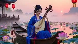 Deep Relaxation Chinese Zen Sounds😴🌸  Bamboo Flute & Guzheng Meditation 🌿✨