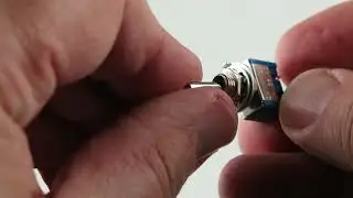 G25484 - Miyama MS-500B Miniature Spring Return SPDT Momentary Toggle Switch