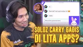 Soloz ajar korang cara nak MLBB dengan teman korang korang sunyi! Soloz carry gadis di Lita Apps???💜