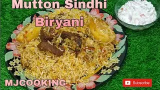 Mutton Sindhi Biryani #sindhibiryani #muttonbiriyani