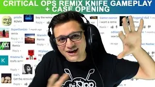 Critical Ops Knife - Remix - Case Opening and Gameplay