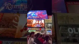 Namit Malhotra&rsquo;s Ramayana in Time Square billboard #ramayana #namitmalhotra #newyork #timessquare