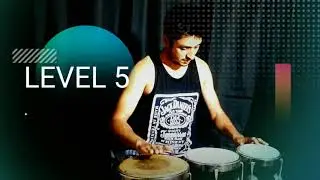 Fast Disco Beats on Congo Drum (6 LEVELS) | #congo #playcongo