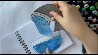 Рисование  Поделки из бумаги  Маникюр  АСМР  Drawing  Paper crafts  Manicure  ASMR