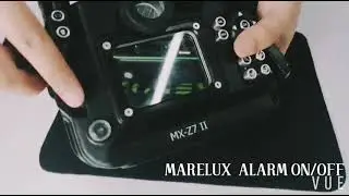marelux underwater housing users guide. on/off