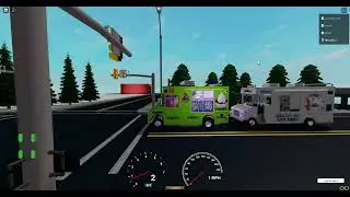 Pete's ice cream truck in Roblox (real one)