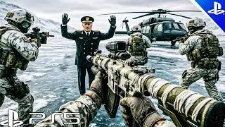 THE DEADLIEST SNOW MISSION IN CALL OF DUTY HISTORY | COD MW3 Ultra Realistic - PSS 4K