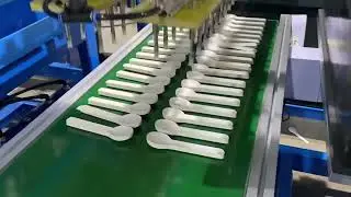 Explanation Paper Cutlery Machine | Paper Spoon | Paper Fork | Paper Kinfe | Paper Ice Cream