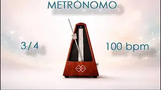 Metr&oacute;nomo | 100 Bpm | 3/4 | Analog Metronome