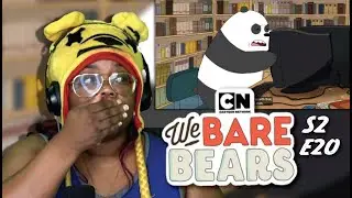 WE BARE BEARS S2 E20 The Library 2 | AyChristene Reaction
