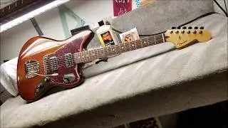 2016 Fender Jaguar HH + Fidelitrons + Marr style switch, Jag'bronita Partscaster