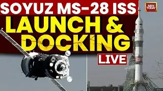 NASA LIVE: Soyuz MS-28 Launch And Docking With International Space Station | Roscosmos | World News