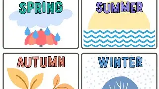Seasons Name in English | Nursery & KG Kids Learning