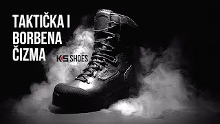 KS Shoes - Taktička i borbena čizma - Model: 121 BLACK