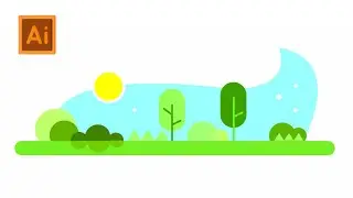 Illustration in Adobe illustrator #shorts #illustrator