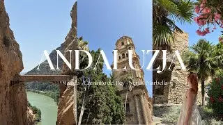 ANDALUZJA VLOG / Malaga / Caminito del Rey / jaskinie Nerja / plażowanie i pyszne jedzonko