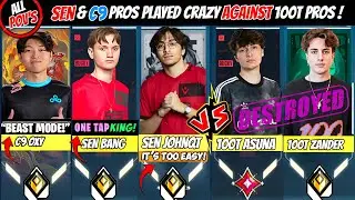 When SEN Johnqt SEN Bang & C9 Oxy Insanely Cooked 100T Asuna & 100T Zander in Ranked | Valorant