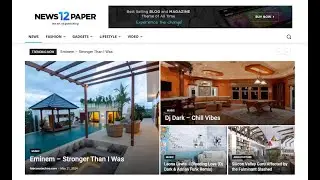 Install and import prebuilt website / demo site in Newspaper 12 theme