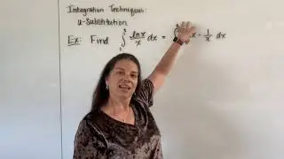 U-Substitution: Example 6 of 7 (Dr. April Str&ouml;m)