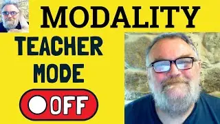 😎 Modality Meaning - Modality Defined - Modality Definition - Modality Examples - Modality