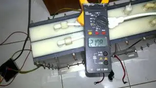 Gen-7 X-treem HHO production at 20 amps and 15 Vdc