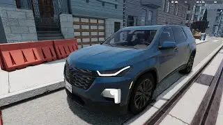 Beamng drive Chevy Traverse RS AWD  2023 pov drive