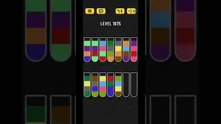 Water sort puzzle level 1075
