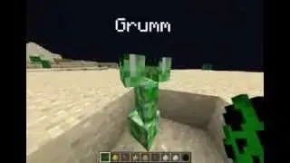 minecraft easter egg: everything upside down!
