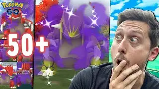 50+ *SHINY Shadow GROUDON* Raids COMPLETED! THIS Is What We GOT Chasing A SHUNDO! (Pokemon GO)