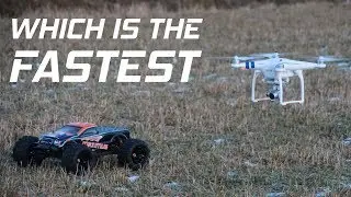 RC car vs drone | Speed Test