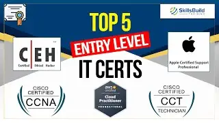 🔥 Top 5 Entry Level IT Certs with Salaries &ndash; Make CRAZY Money in IT