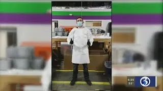 VIDEO: West Haven insulation company making medical gowns