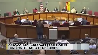 Albuquerque City Council approves $1 million in funding for Mesa Film Studios Project