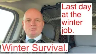 Last Day At The Winter Job. Winter Survival. #garden #business