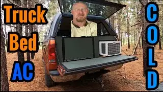 Truck Camping With Air Conditioner