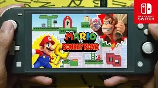 Mario vs Donkey Kong Gameplay - Nintendo Switch Lite│Indonesia