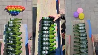 🎈Crushing Crunchy &  Soft Things ! Breaking Glass🍸 Bottles🍾 💥TOP TESTIN