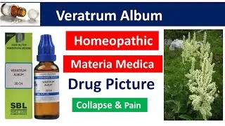 Veratrum Album Homeopathic Medicine | Drug Picture | Materia Medica #bhms