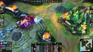 SKT T1 Faker - Kassadin vs LeBlanc - KOO Kuro in EUW LOL